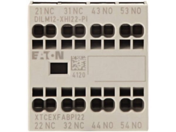 Eaton 199458 DILM12-XHI22-PI Apukytkin 240 V/AC 3,5 A 2 x sulkukosketin, 3 x katkaisukosketin 1 kappale 1 kpl