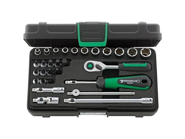 Stahlwille 40/23/6QR KN 96011137 Set med toppnycklar 1/4 (6,3 mm)