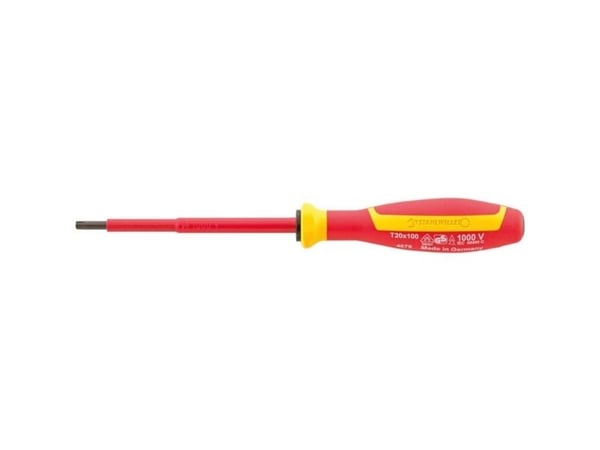 STAHLWILLE 4675 VDE, 14,5 cm, 22 g, Musta, Vihreä