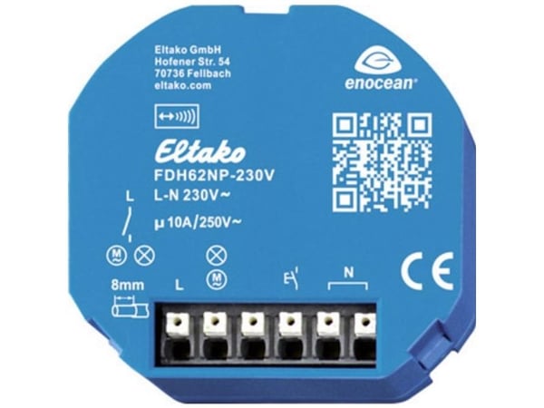 Eltako FDH62NP-230V+FTKB-rw trådløs koblingsaktor (30100036)