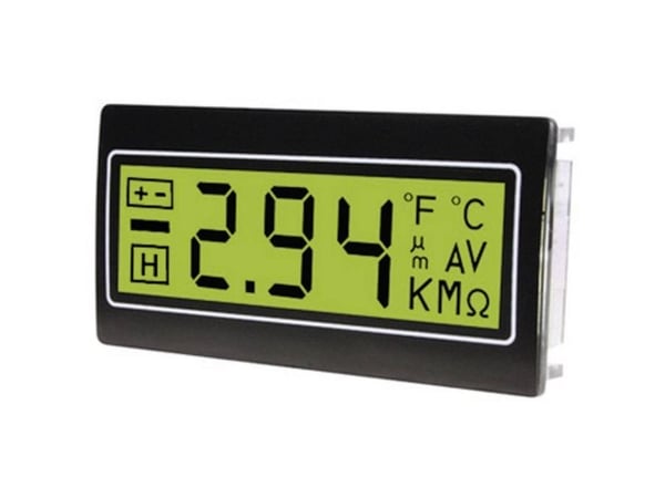 TDE Instruments DPM962-TG Digitalt måleapparat til indbygning Digitalmultimeter til koblingstavleindbygning ± 200 mV