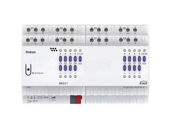 Theben DM 8-2 T KNX Damper-toimilaite