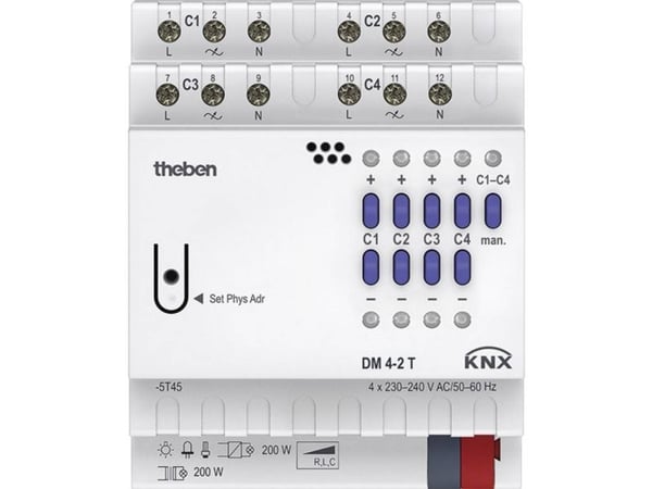 Theben DM 4-2 T KNX himmennin toimilaite