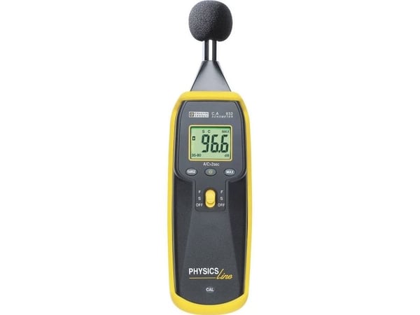 Chauvin Arnoux C.A 832 Lydniveau-måleapparat 37 - 130 dB 31,5 Hz - 8000 Hz