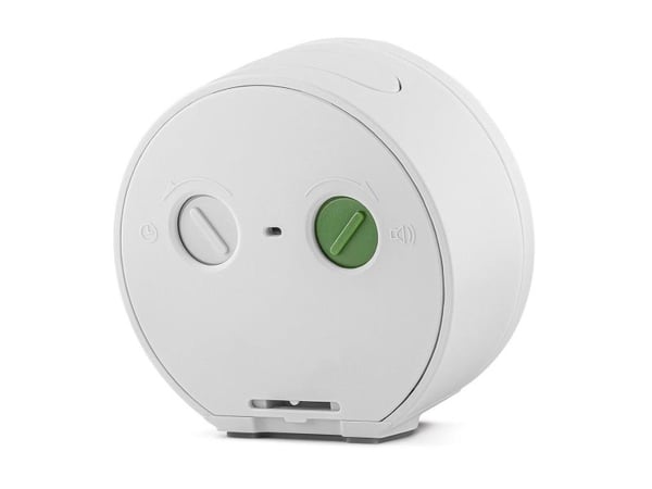 Braun BC12WB, Quartz vekkerklokke, Rund, Sort, Hvit, 12 timers, Alarm, Batteri