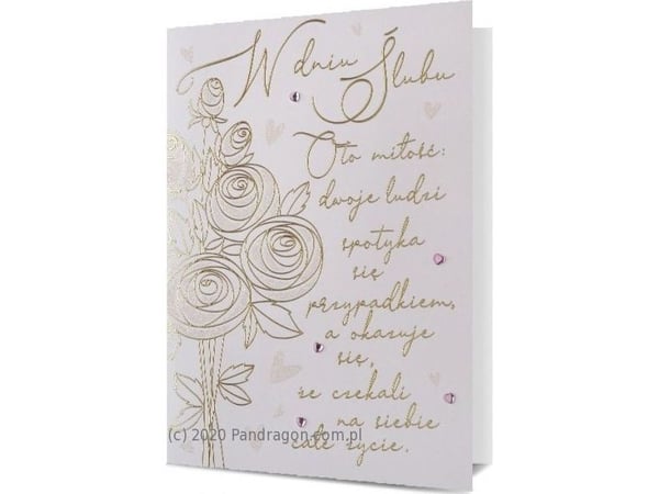 B6 Wedding Carnet HM200-2082