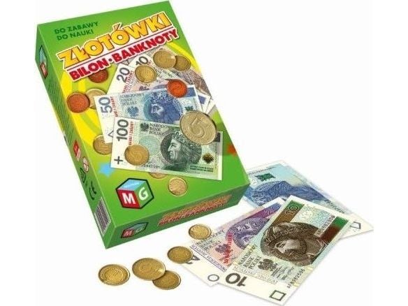 Guldmynt/pengar att leka och lära med 00297