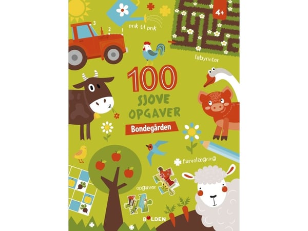 100 hyvää opgaver: Bondegården (fra 4 år) | Kieli: Tanska