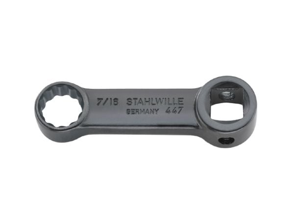 STAHLWILLE 447-10, 10 mm, 3/8", grå, stål, matt, 40 g