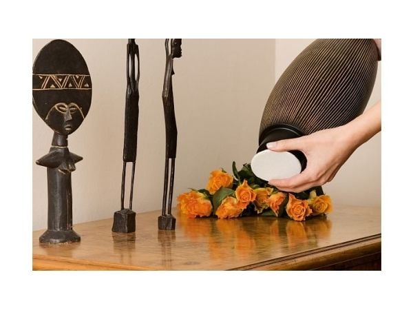 TESA 57893, Brun, Filt, Rund, 2,2 cm, 12 stk