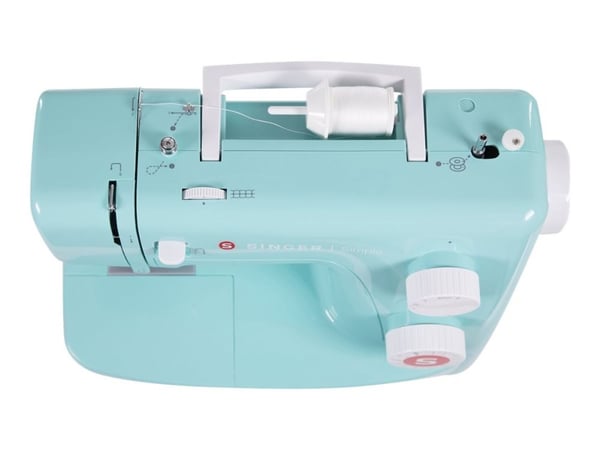 Singer 3223G - Symaskin - 23 sting - 1 fireskrittsknappehull - turkis