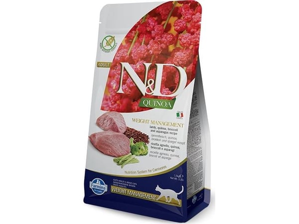 Farmina N&D Quinoa weight management katt lam 300 g