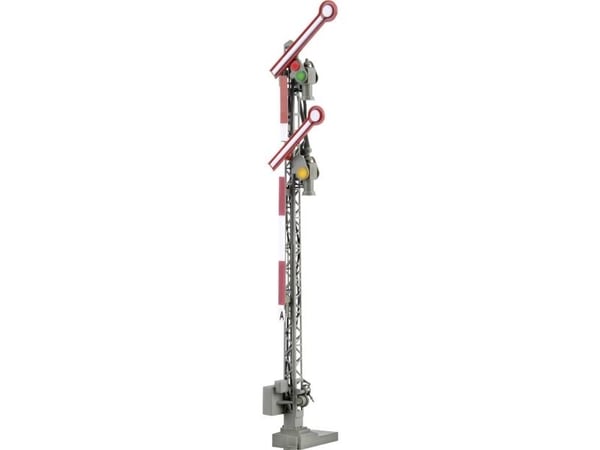 Viessmann Modelltechnik 4702 H0 formsignal tofjøyd – tilkoblet hovedsignal (ferdig modell)