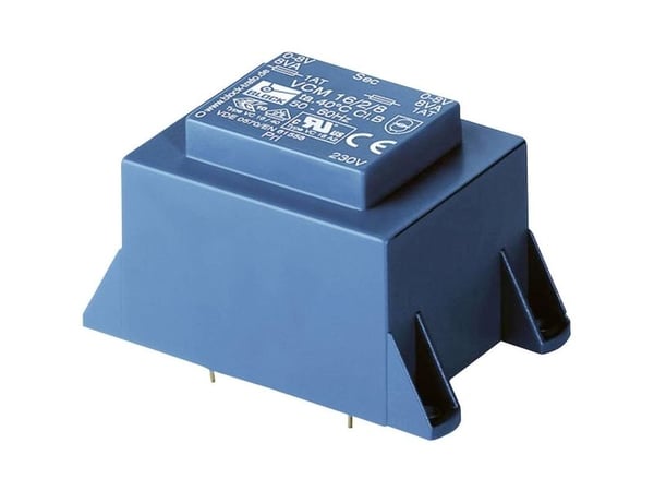 Block VCM 50/1/9 printtransformator – 1 x 230 V / 1 x 9 V AC 50 VA 5,55 A