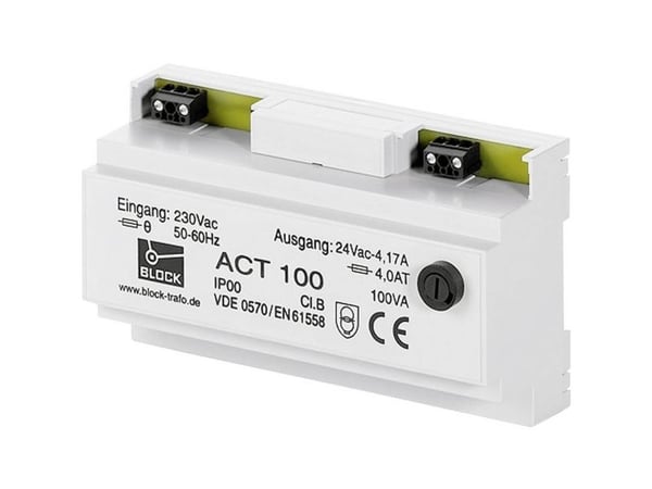 Lohko ACT 63 Turvamuuntaja 1 x 230 V/AC 1 x 24 V/AC 63 VA 2,625 A