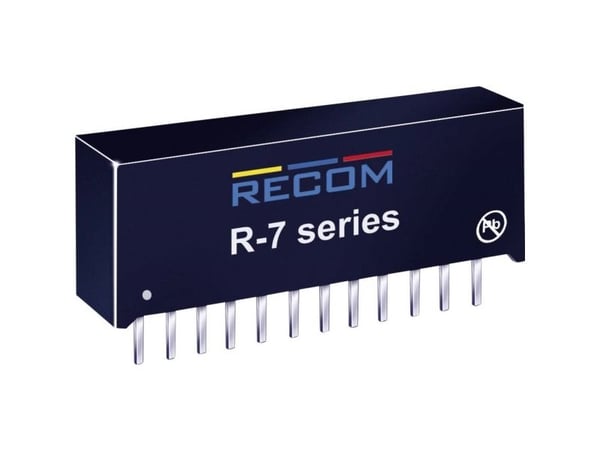 RECOM R-745.0P DC/DC-muunnin, piirilevy 5 V/DC 4 A 20 W Lähtöjen määrä: 1 x