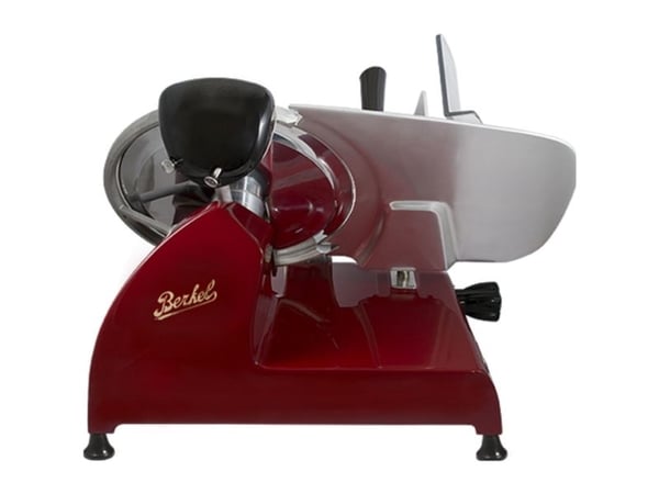 Berkel Red Line 300, Elektrisk, 1,2 cm, Rød, Sølv, Rustfritt stål, 245 mm, 23 cm