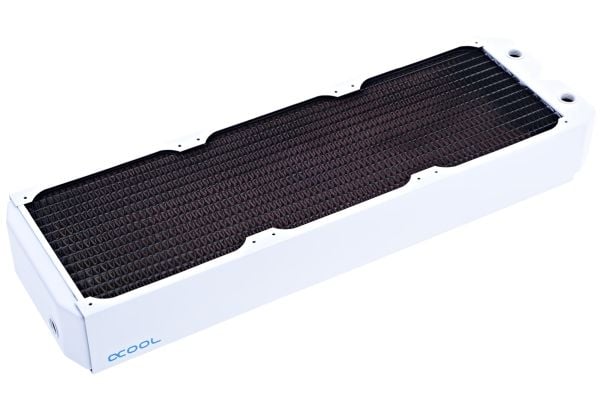 Alphacool NexXxoS UT60 Full Copper 420mm - White Special Edition - Radiator for væskekjølesystem - hvit