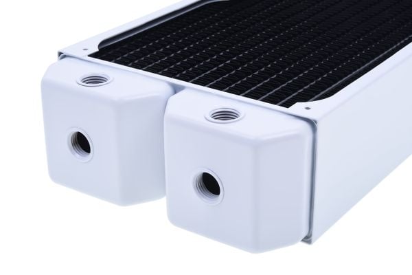 Alphacool NexXxoS UT60 Full Copper 420mm - White Special Edition - Radiator for væskekjølesystem - hvit