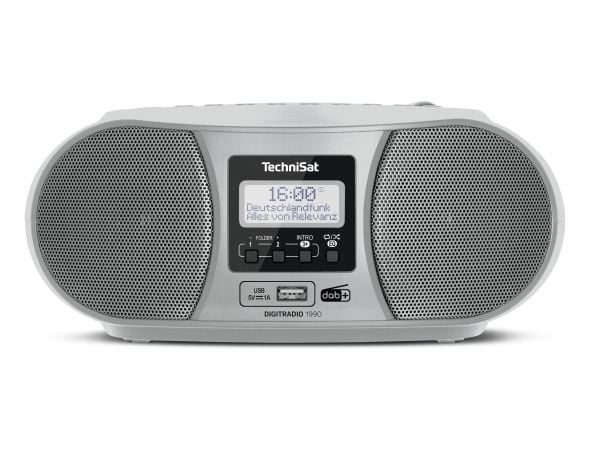 TechniSat DigitRadio 1990 - Boomboks - sølv