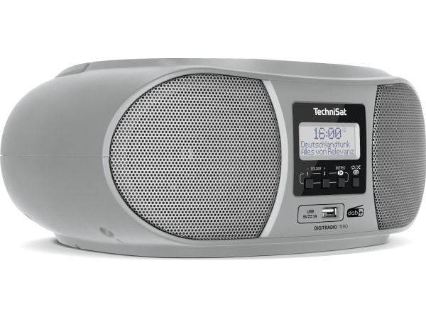 TechniSat DigitRadio 1990 - Boomboks - sølv