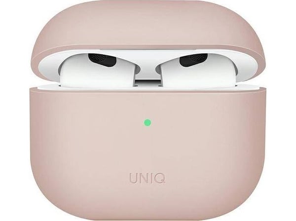 Uniq Lino, Ladeetui, Polykarbonat (PC), Silikon, Rosa