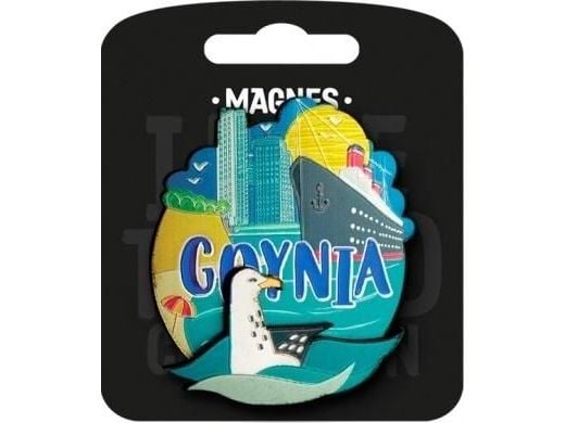 PAN DRAGON Rakastan Puolaa magneetti Gdynia ILP-MAG-A-GDY-06 ILP-MAG-A-GDY-06