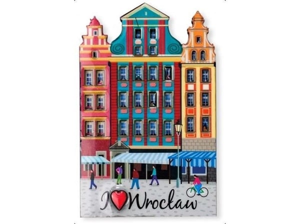 Magnet I love Poland Wroclaw ILP-MAG-C-WR-11