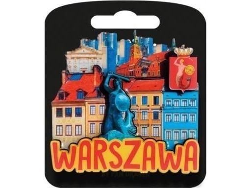 Rakastan Puolaa Warszawa magneetti ILP-MAG-C-WAR-13