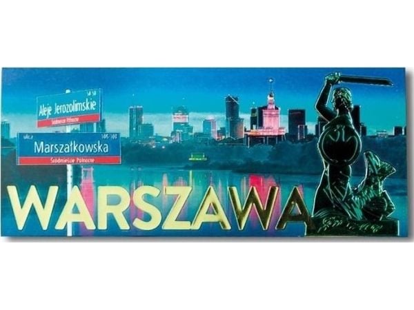 PAN DRAGON Magnes I love Poland Warsaw ILP-MAG-C-WAR-06