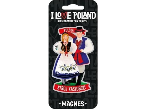 PAN DRAGON Magnes Jeg elsker Polen Polska ILP-MAG-D-PL-30
