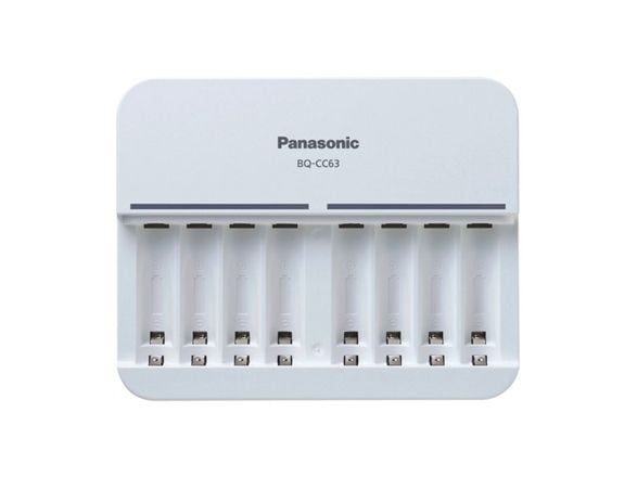 Panasonic eneloop BQ-CC63E - Batteriladdare - 8 x batteriladdning - 1,5 A