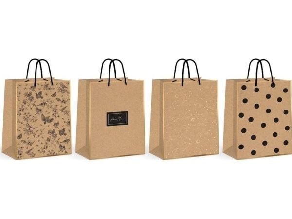 Interdruk Torba jumbo Kraft Gold