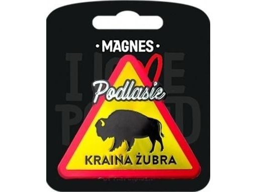 PAN DRAGON I love Poland Podlasie magneetti ILP-MAG-A-POD-01