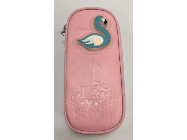 Stort pennal Flamingo notb, I love you so much