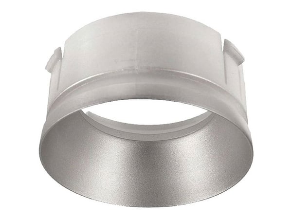 Deko Light 930366 reflektorring sølv for serie Klara / Nihal Mini / Rigel Mini / Can – høyvolt skinne-systemkomponent, 3-faset, sølv