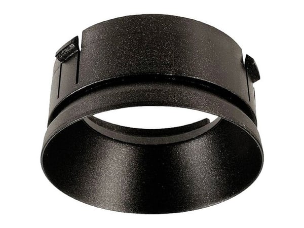 Deko Light 930302 reflektorring svart for serie Klara / Nihal Mini / Rigel Mini / Can høyvolt skinnesystemkomponenter – 3-fase sort