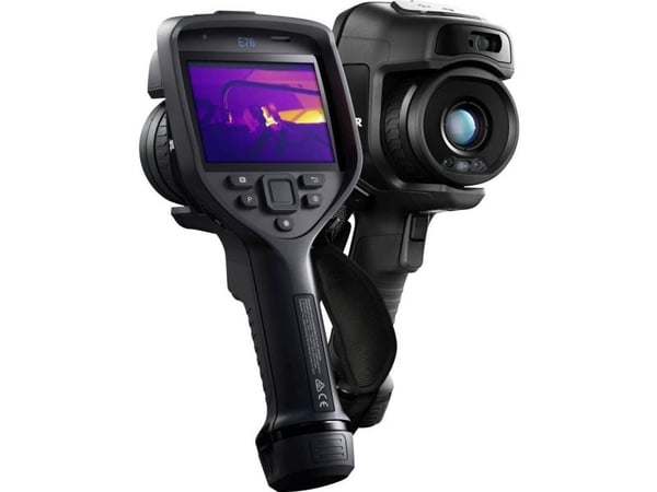 FLIR E76 24°, 320 x 240 piksler, -20 - 650 °C, 2 °C, 5 MP, sortering, LCD