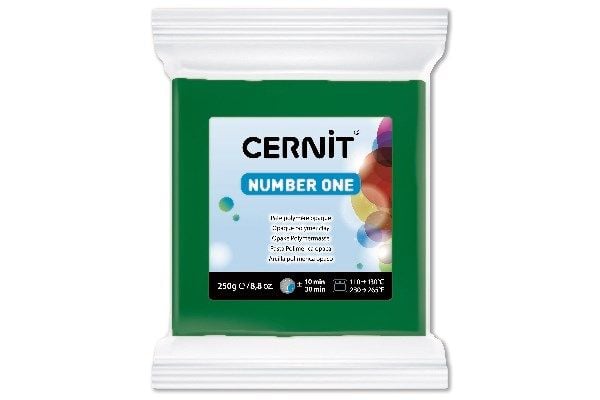 Cernit 045 Number One 250 g grønn