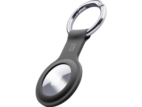 Cellularline 8018080422188, Etui, Svart, Apple, Silikon, Apple AirTag, 0,0600 mm