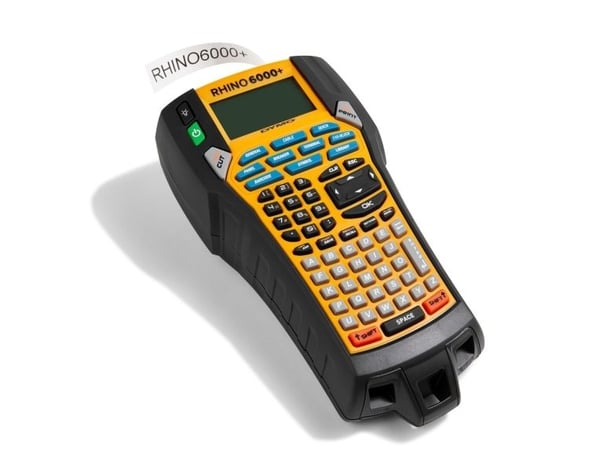 DYMO Rhino™ 6000+, ABC, Direkte Termisk, Koblet med ledninger (ikke trådløs), Gult