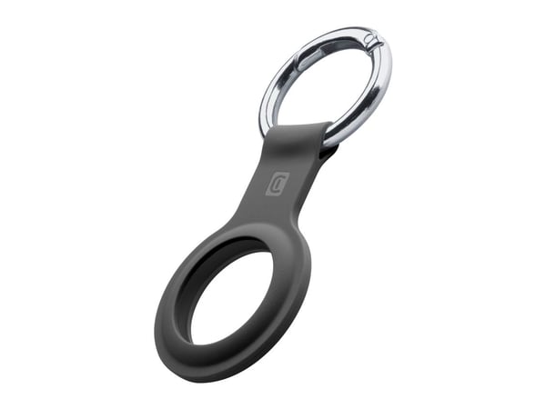 Cellularline 8018080422188, Etui, Svart, Apple, Silikon, Apple AirTag, 0,0600 mm