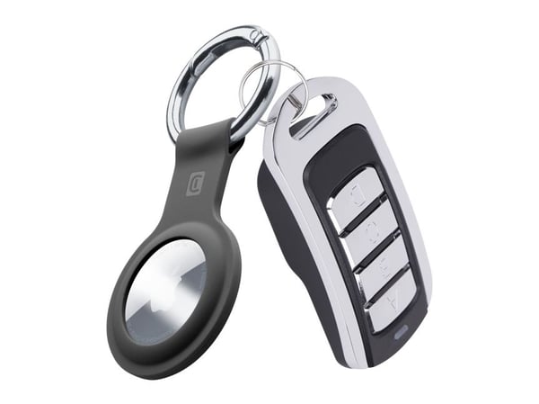 Cellularline 8018080422188, Etui, Svart, Apple, Silikon, Apple AirTag, 0,0600 mm