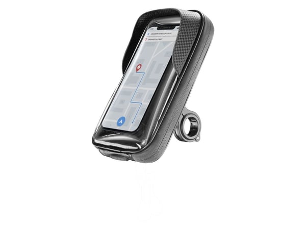 Cellularline Rider Shield, Matkapuhelin/älypuhelin, Polkupyörä, moottoripyörä, Musta