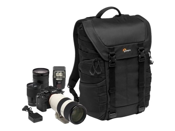 Lowepro ProTactic BP 300 AW II, Reppu, Universaali, Cameras, laptops up to15", Olkahihna, Notebook-lokero, Musta