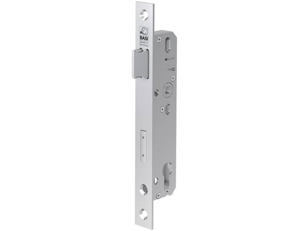 Basi 9585-3020 innstikks lås for rammelås sølv