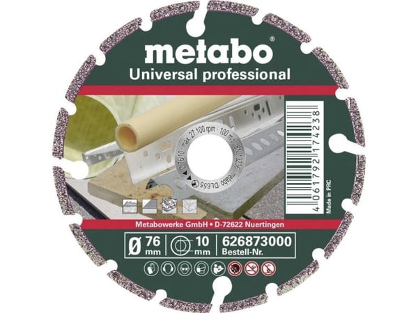 Metabo UP Professional diamant kappeskive 626873000 - 76 mm, 10 mm (1 stk)