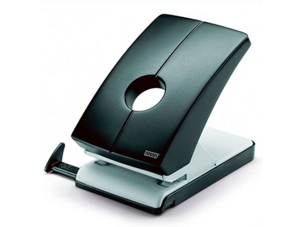 Novus B 240, 40 ark, svart, grå, metall, plast, 8 cm, A4, A5, A6, 5,5 mm
