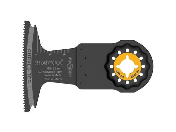 Metabo 626955000, Sagblad, Løvtre, Plast, Mykt tre, Tre med spiker, Bimetall, 35 mm, 65 mm, 1 stykker