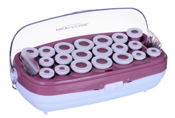 ProfiCare PC-LW 3028 - Curling set - hvitt/bordeaux